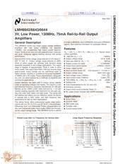 LMH6642 datasheet.datasheet_page 1