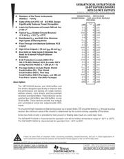 SN74ABTH16244DLR datasheet.datasheet_page 1