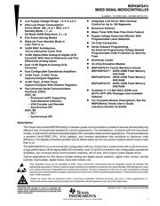 MSP430FG479IPNR datasheet.datasheet_page 1