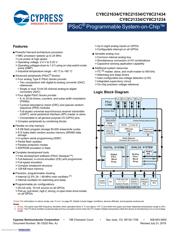 CY8C21434-24LTXI datasheet.datasheet_page 2