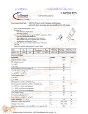 IHW20T120 数据规格书 1