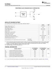 TLC3702QDRQ1 datasheet.datasheet_page 2