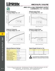 HMC515LP5E datasheet.datasheet_page 5