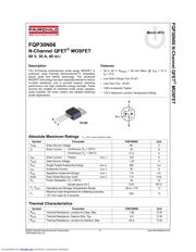 FQP30N06_Q datasheet.datasheet_page 1