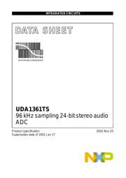 UDA1361TS/N1 datasheet.datasheet_page 1