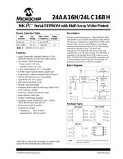 24LC16BHT-I/OT datasheet.datasheet_page 1