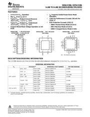 SN74LV138AD datasheet.datasheet_page 1