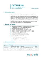 74LV393PW datasheet.datasheet_page 1