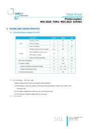 MOC3023 数据规格书 6