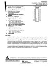 CY29FCT520ATSOCT 数据规格书 1