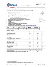 IGW25T120 数据规格书 1