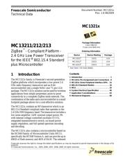 MC13213 数据规格书 1