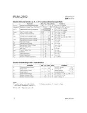 IRLML2502 数据规格书 2