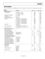 ADA4960-1ACPZ-R7 datasheet.datasheet_page 4