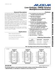MAX4053ESE+T Datenblatt PDF