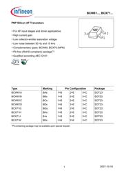 BCX71 数据规格书 1