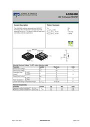 AON2408 数据规格书 1