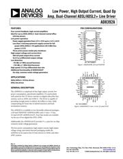 AD8392AACPZ-R7 datasheet.datasheet_page 1