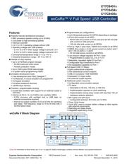 CY7C64355-48LTXC datasheet.datasheet_page 1