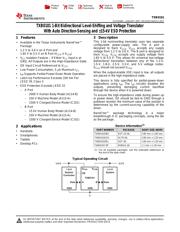 TXB0101DRLT 数据规格书 1