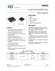 PM8834TR Datenblatt PDF