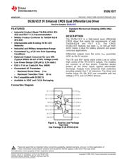 DS26LV31TMX/NOPB Datenblatt PDF