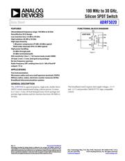 ADRF5020-EVALZ datasheet.datasheet_page 1