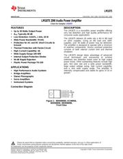 LM1875T/NOPB Datenblatt PDF