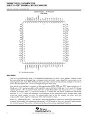 SN74ABTH32316PNG4 数据规格书 2