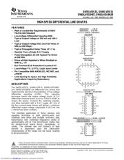 SN65LVDS31PW datasheet.datasheet_page 1