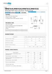 MMBTA06 数据规格书 1