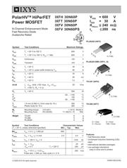 IXFH30N60P datasheet.datasheet_page 1