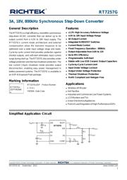 RT7257GHZSP Datenblatt PDF