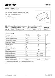 BFR193 数据规格书 1