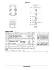 74HC125DR2G datasheet.datasheet_page 2