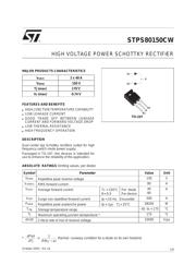 STPS80150CW datasheet.datasheet_page 1