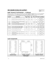 IR2132PBF 数据规格书 4