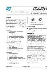 VND5E050MCKTR-E datasheet.datasheet_page 1