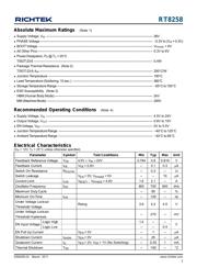 RT8258GJ6 datasheet.datasheet_page 3