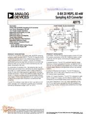 AD775 datasheet.datasheet_page 1