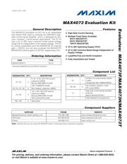 MAX4073EVKIT+ datasheet.datasheet_page 1
