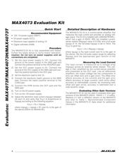 MAX4073EVKIT+ datasheet.datasheet_page 2
