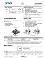 DMN3032LFDBQ-7 数据规格书 1