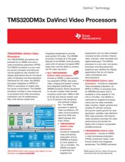 TMS320DM335ZCE216 datasheet.datasheet_page 1