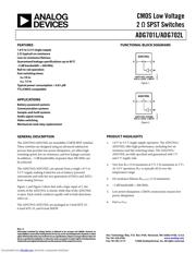 ADG701L datasheet.datasheet_page 1