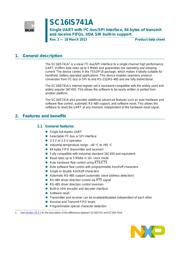 SC16IS741AIPWJ datasheet.datasheet_page 1