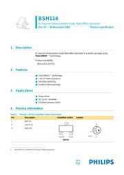 BSH114 datasheet.datasheet_page 1