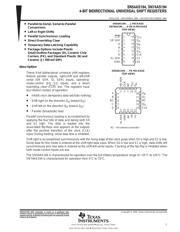 SN74AS194 数据规格书 1