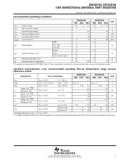 SN74AS194 数据规格书 5