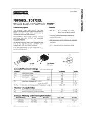 FDB7030L_L86Z datasheet.datasheet_page 1